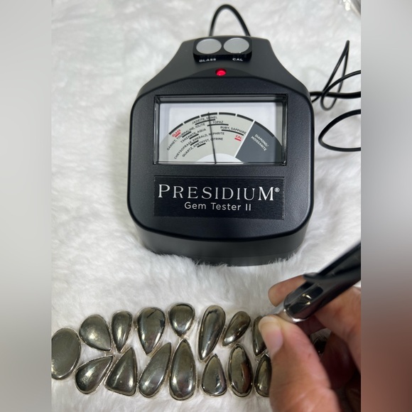 Apache Pyrite 925 “Fools Gold” Large Gemstone Necklace & Bracelet - Picture 13 of 15